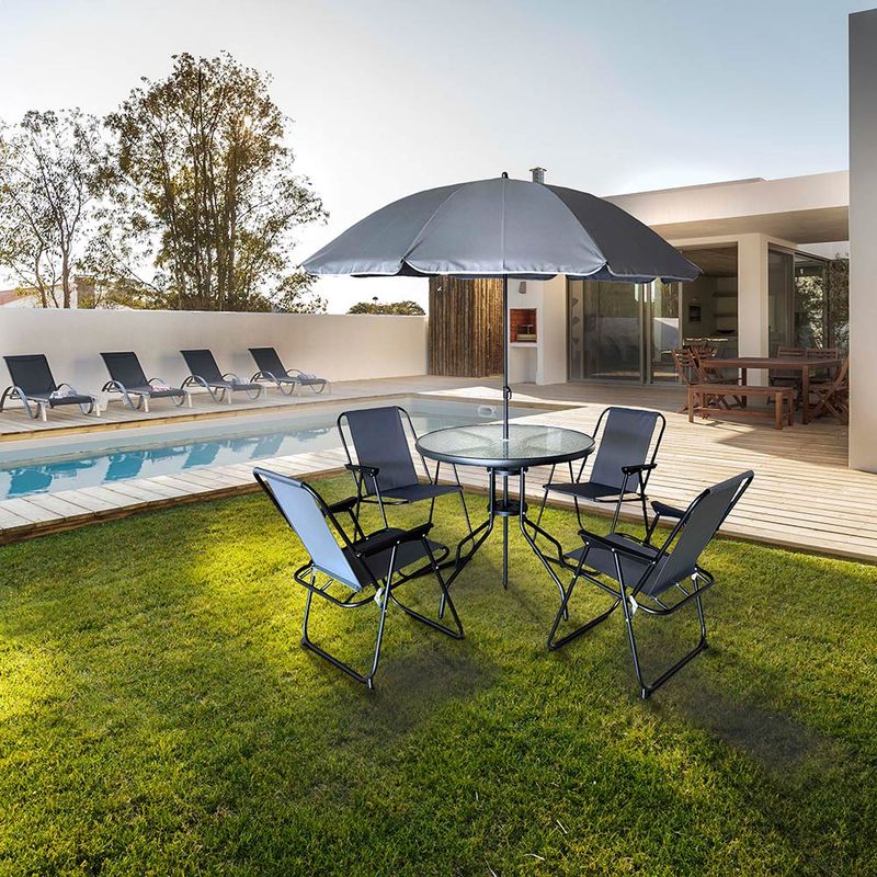 Set-para-jardin-4-sillas-mesa-sombrilla-gris-oscuro-1