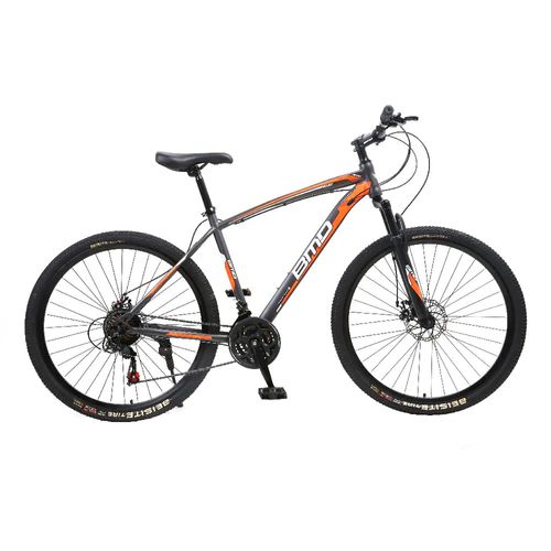 Bicicleta BMD R 27,5 Acero/21 Vel Gris / Naranja Imp.