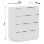 Comoda-4-Cajones-80-x-95-x-40-cm-Blanca-1