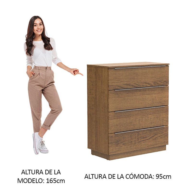 Comoda-4-Cajones-80-x-95-x-40-cm-Rustico-2