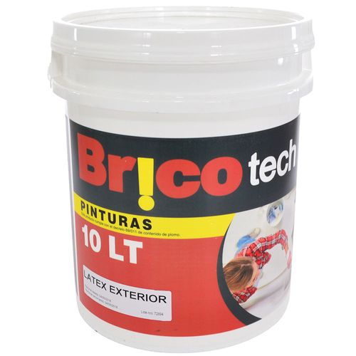 Pintura Latex Exterior BR!CO-TECH 10 L