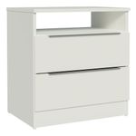 Mesa-de-Luz-2-Cajones-50-x-53-x-37-cm-Blanca-0