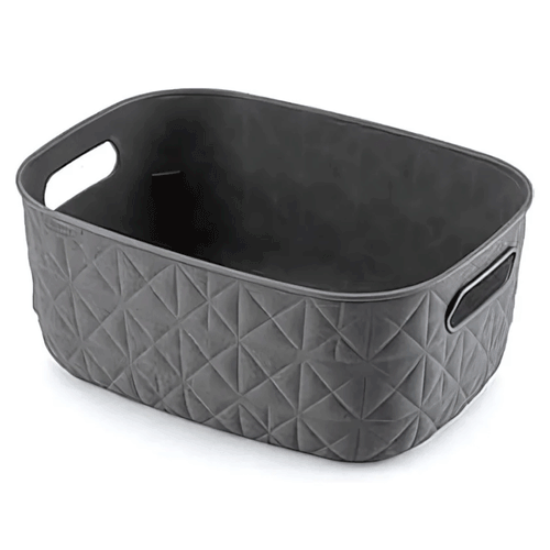 Cesta softex pp 4 lt gris oscuro