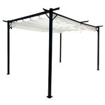 Pergola-con-Techo-Retractil-3x4-m-Natural-1