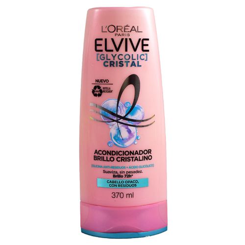 Acondicionador ELVIVE Glycolic CRYSTAL 370 ml
