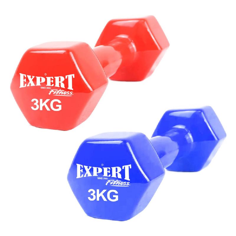 Mancuerna-Recubierta-3-kg-Vinilo-0