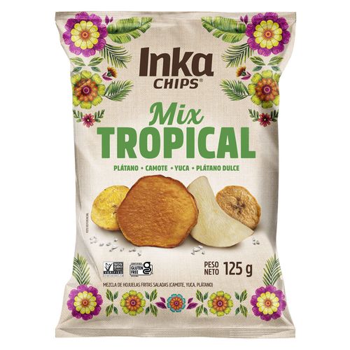 Chips de Vegetales Tropical INKA CHIPS 125 g