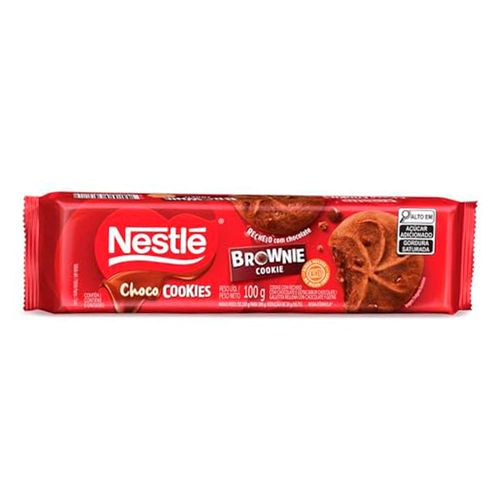 Galletitas NESTLÉ Brownie Rellenas con Chocolate 100 g
