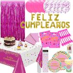 Set-Numero-42-Feliz-Cumpleaños-Rosa-135-Piezas-0