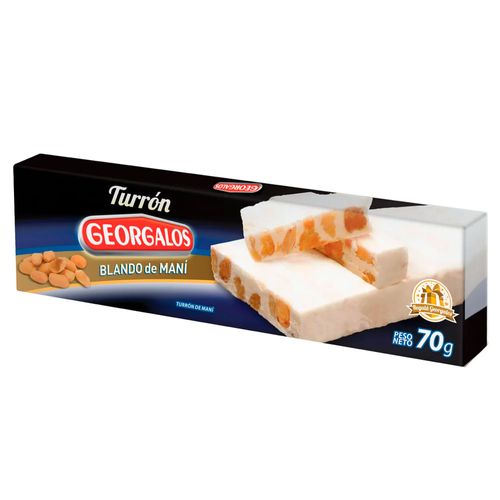 Turrón de Maní GEORGALOS 70 g