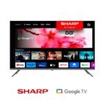 Smart-Tv-Led-55--SHARP-Aquos-4K-Mod-4T-C55FL6-L-GOOGLE-Smart-Tv-0