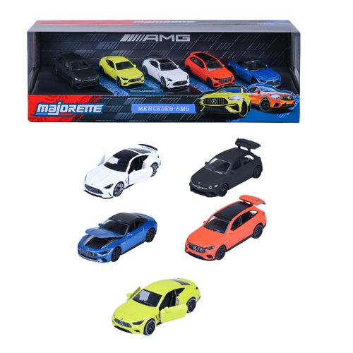 MAJORETTE Mercedes amg Pack x 5