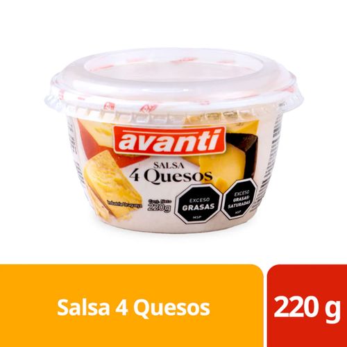 Salsa 4 Quesos AVANTI 220 g