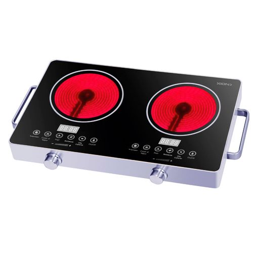 Anafe XION Mod. XI-EH202 Vitrocerámico 2 Discos Mesa