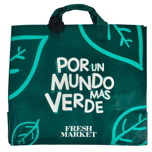 Bolsa Reutilizable Por Un Mundo Más Verde 35x35x75 cm