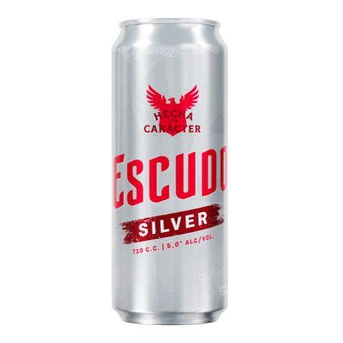 Cerveza ESCUDO Silver 710 ml