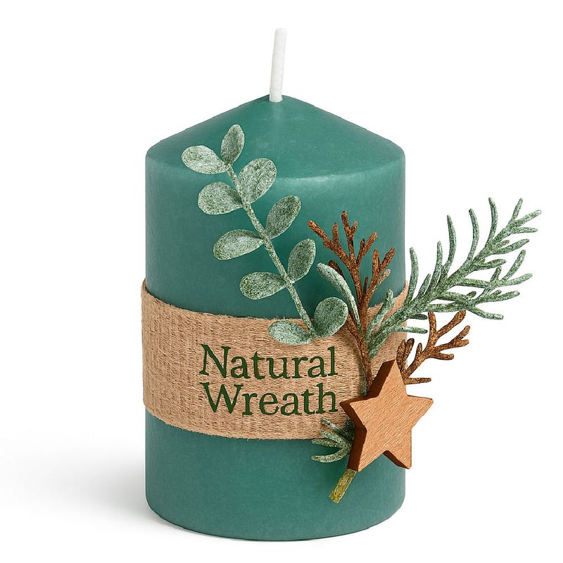 Vela-de-Navidad-Led-h10-Verde-d75xh13-cm-208453c-0