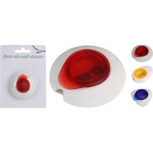 Goma de Borrar con Sacapuntas