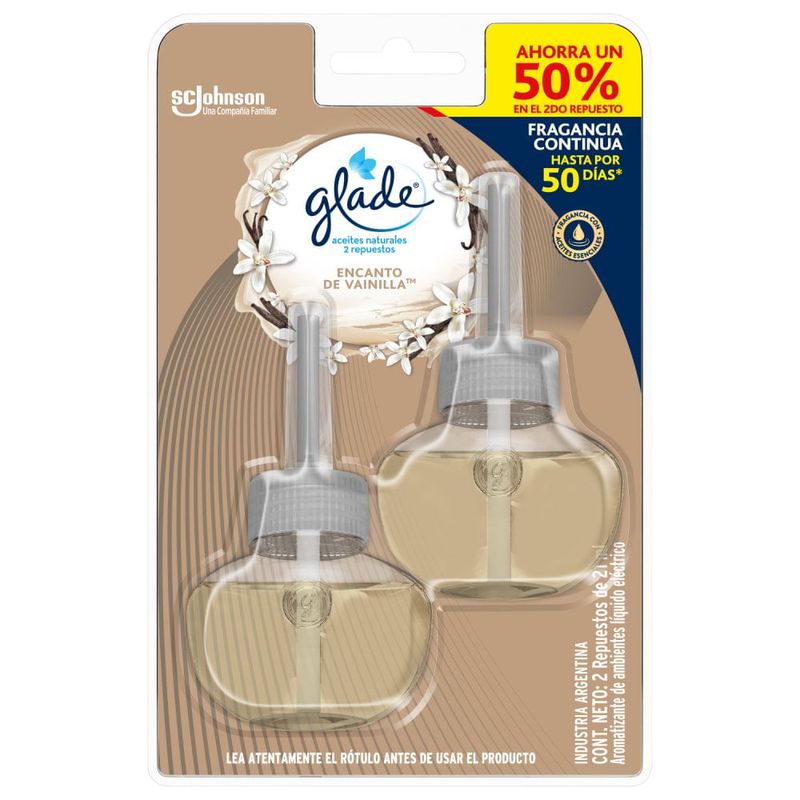 Aromatizante-de-Ambientes-GLADE-Aceites-Naturales-Vainilla-Repuesto-x2-21-ml-1