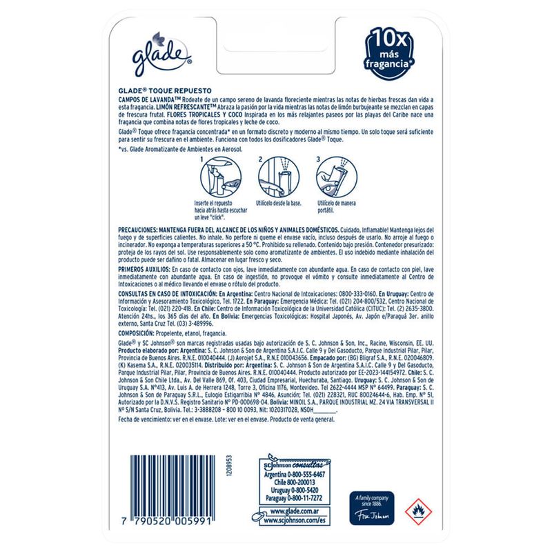 Aromatizante-de-Ambientes-GLADE-Toque-Pack-x3-Recarga-3x9-g-2