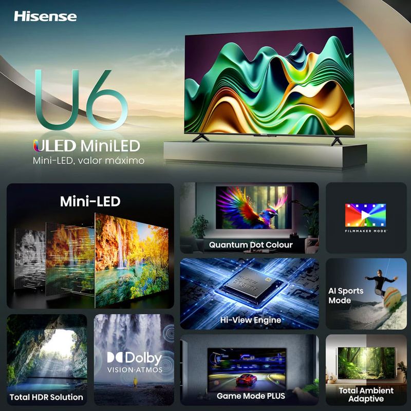 Smart-TV-4K-HISENSE-55--Mod55U65MK-Qled-Mini-Led-4