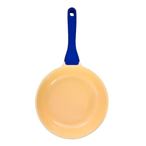 Sartén aluminio con revestimiento en cerámica 24 cm azul