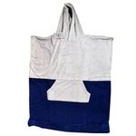 Poncho-Playero-Juvenil-90x75-cm-Combinado-Gris-Azul-0