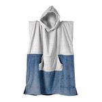 Poncho-Playero-Juvenil-90x75-cm-Combinado-Gris-Azul-1