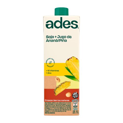 Jugo ADES Ananá 1 L