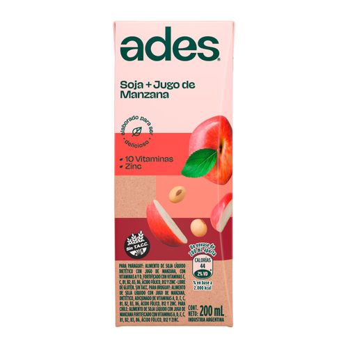 Jugo ADES Manzana 200 ml