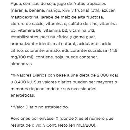 Jugo ADES Frutas Tropicales 200 ml